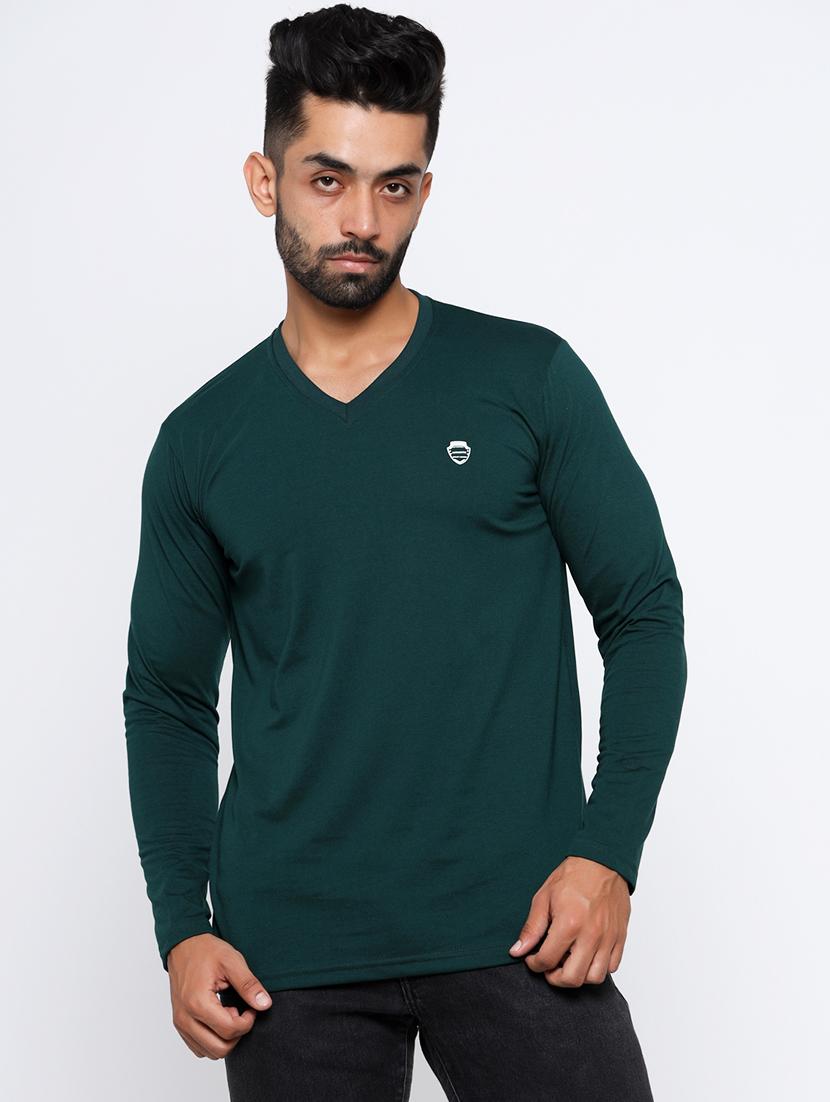 green solid t-shirt - 17538316 - Zoom Image - 1