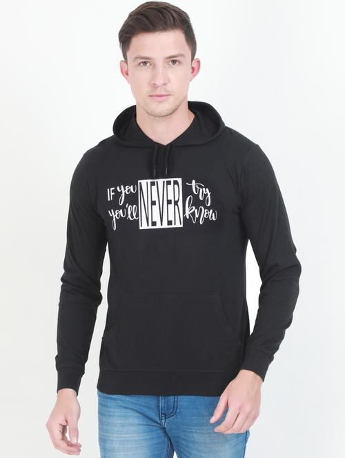 black printed sweatshirt - 17538338 - Very Small Image - 1