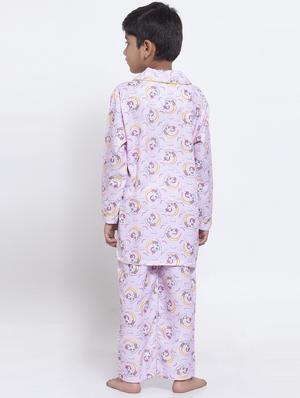 purple pyjama set nightwear - 17538452 - Standard Image - 3