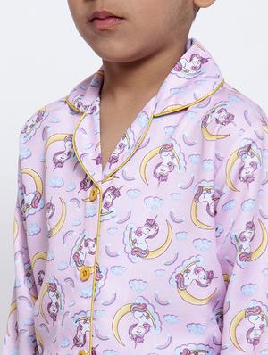purple pyjama set nightwear - 17538452 - Standard Image - 4
