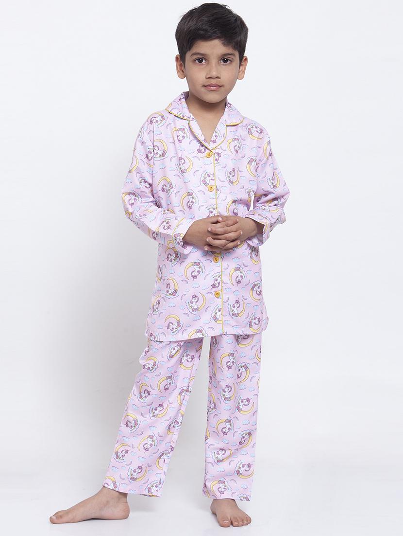 purple pyjama set nightwear - 17538452 - Zoom Image - 1