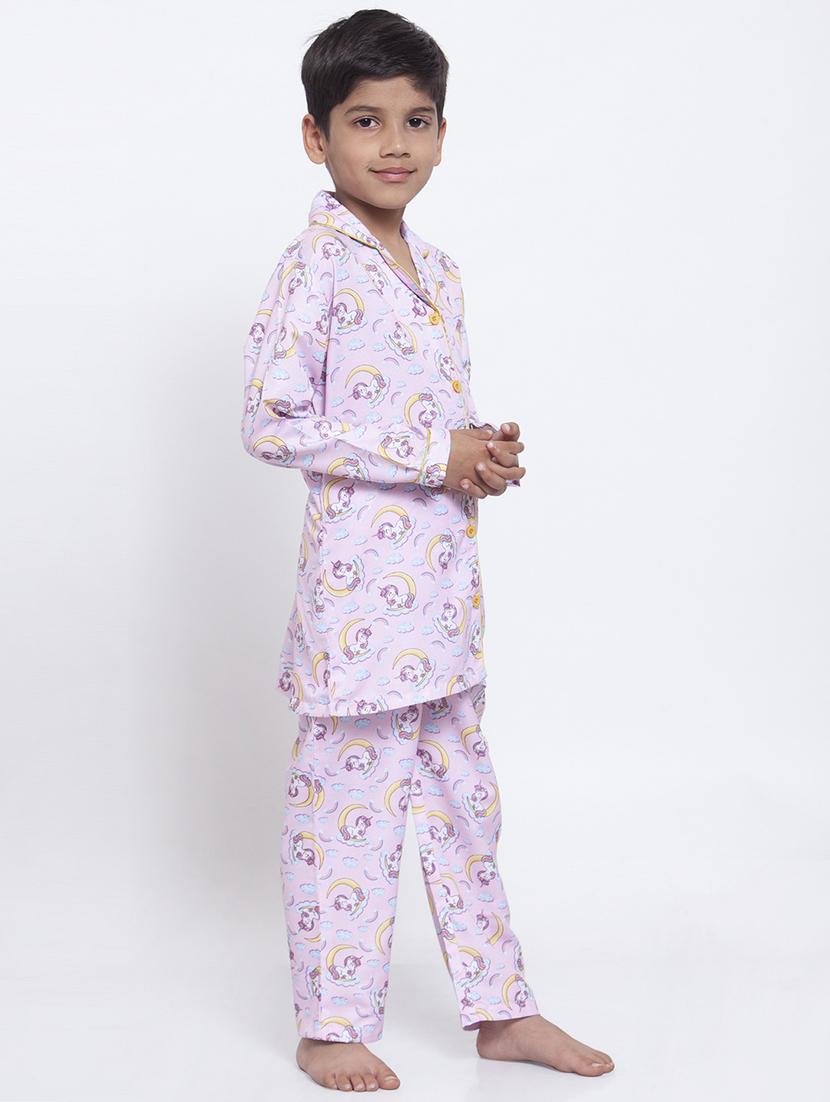 purple pyjama set nightwear - 17538452 - Zoom Image - 2