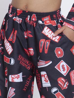 black pyjama set nightwear - 17538456 - Standard Image - 6