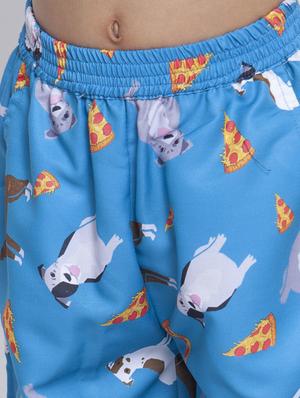 blue pyjama set nightwear - 17538457 - Standard Image - 5