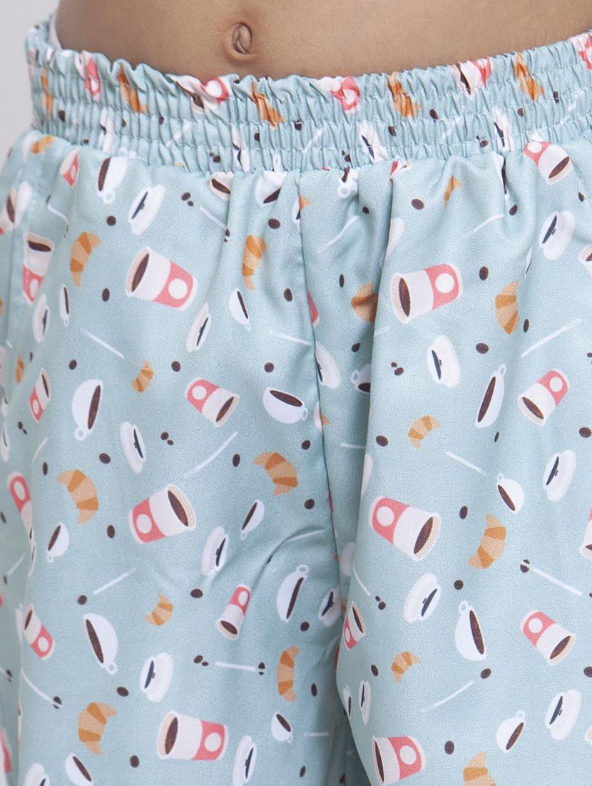 blue pyjama set nightwear - 17538458 - Zoom Image - 5