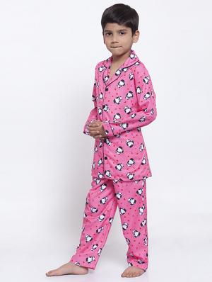 pink pyjama set nightwear - 17538459 - Standard Image - 2