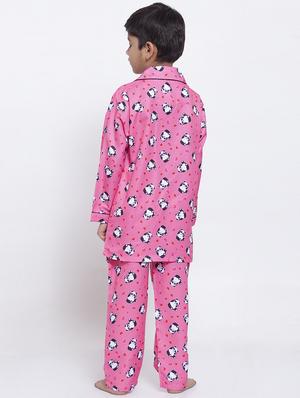 pink pyjama set nightwear - 17538459 - Standard Image - 3