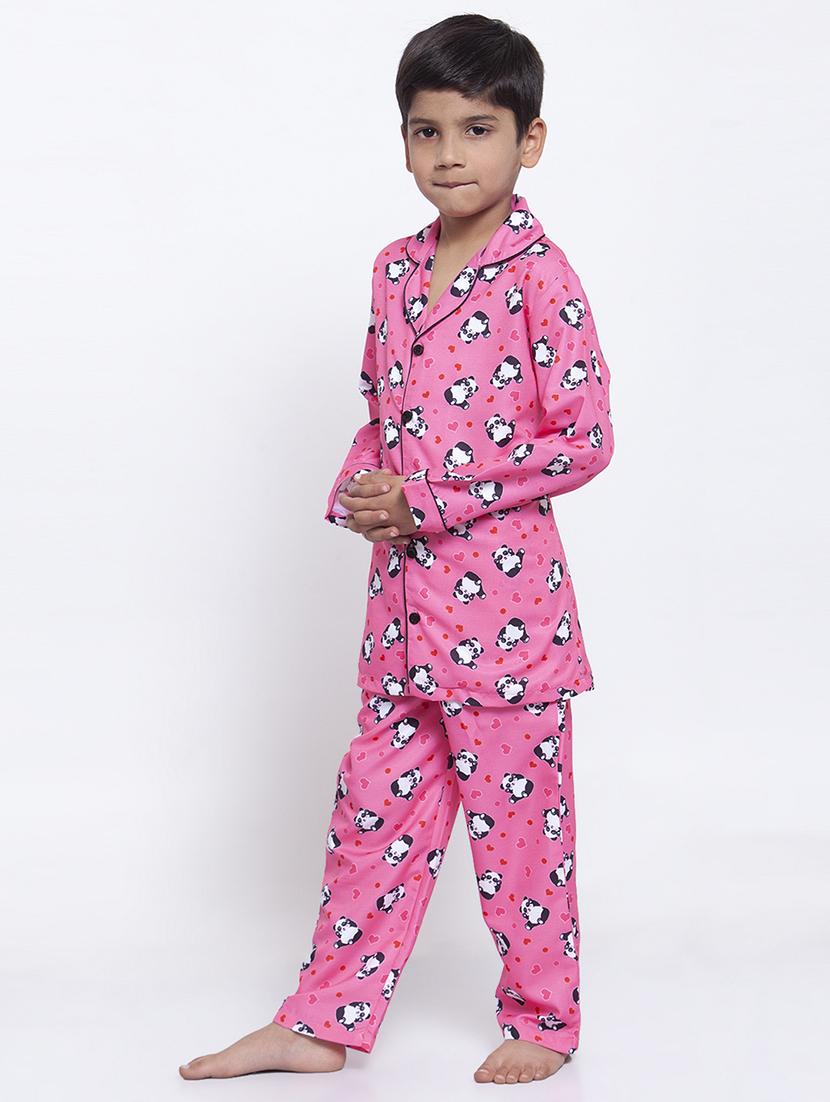 pink pyjama set nightwear - 17538459 - Zoom Image - 2