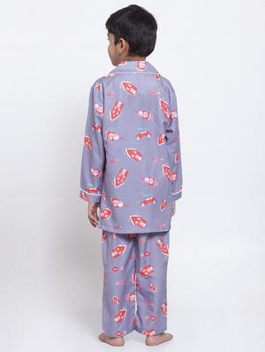 purple pyjama set nightwear - 17538460 - Standard Image - 3