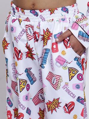 white pyjama set nightwear - 17538461 - Standard Image - 6