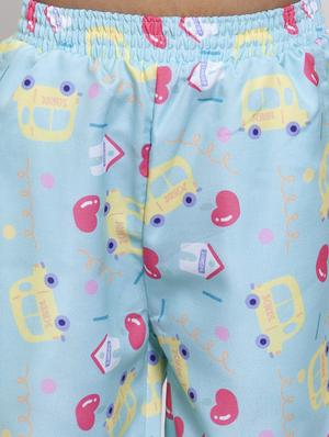 blue pyjama set nightwear - 17538463 - Standard Image - 5