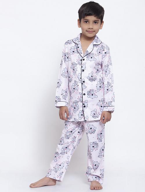 purple pyjama set nightwear - 17538464 - Very Small Image - 1
