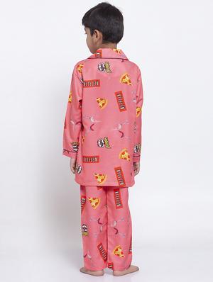 pink pyjama set nightwear - 17538467 - Standard Image - 3