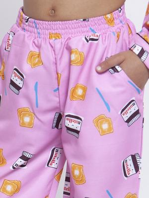 pink pyjama set nightwear - 17538468 - Standard Image - 6