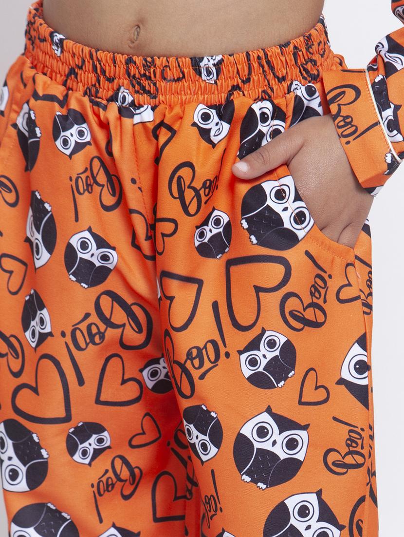 orange pyjama set nightwear - 17538469 - Zoom Image - 6