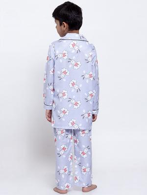 purple pyjama nightwear set - 17538471 - Standard Image - 3