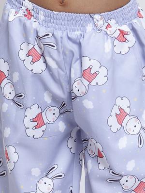 purple pyjama nightwear set - 17538471 - Standard Image - 5