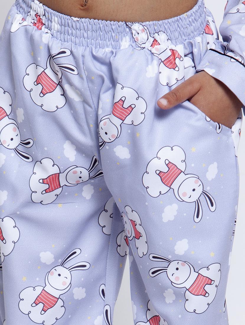 purple pyjama nightwear set - 17538471 - Zoom Image - 6