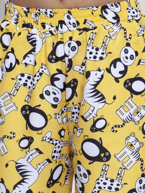 yellow pyjama nightwear set - 17538473 - Standard Image - 5