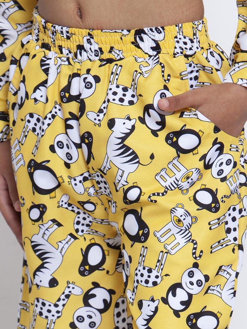 yellow pyjama nightwear set - 17538473 - Zoom Image - 6