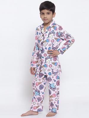 pink pyjama nightwear set - 17538474 - Standard Image - 2