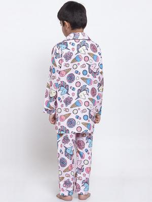 pink pyjama nightwear set - 17538474 - Standard Image - 3
