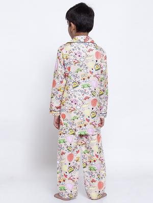 pink pyjama nightwear set - 17538485 - Standard Image - 3
