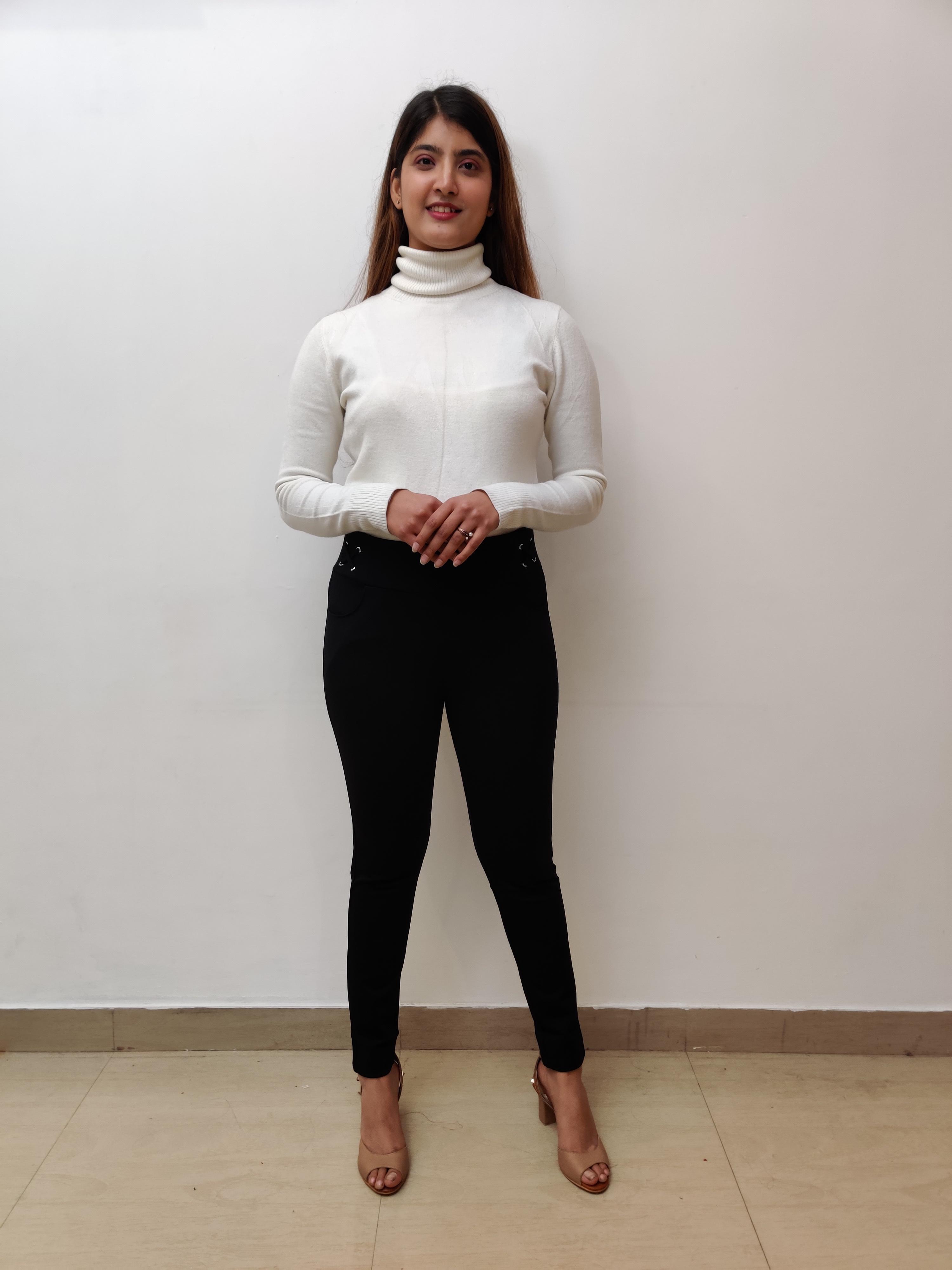 black casual jegging - 17538579 - Zoom Image - 1