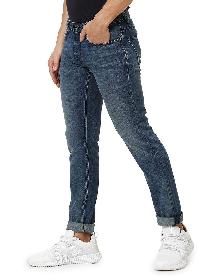 blue light washed denim jeans - 17538903 - Zoom Image - 2