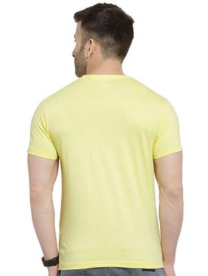 yellow printed t-shirt - 17538934 - Standard Image - 3