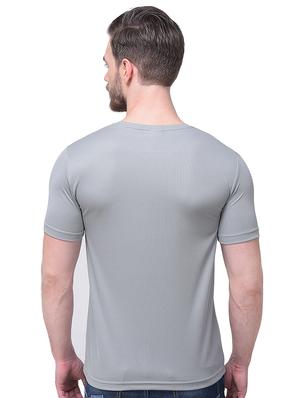 grey printed t-shirt - 17538936 - Standard Image - 3