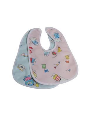 myfa multi coloured, waterproof cotton bibs for infants, babies - 17539063 - Standard Image - 4
