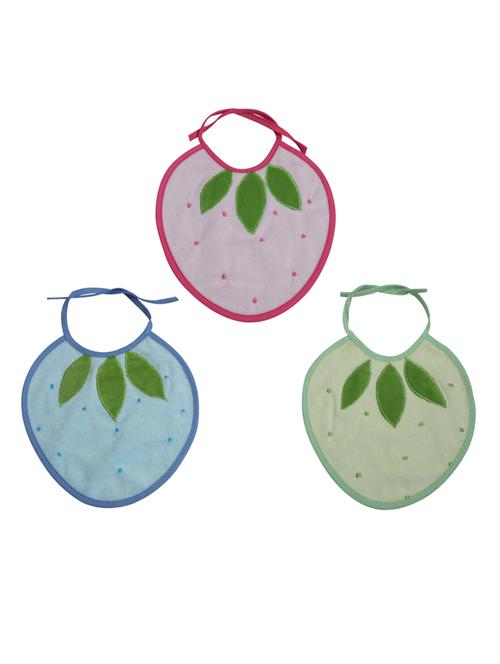 myfa multi coloured, waterproof cotton bibs for infants, babies - 17539072 - Standard Image - 1