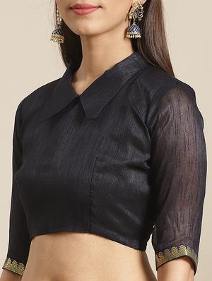 bandhani printed saree with blouse - 17539190 - Standard Image - 3
