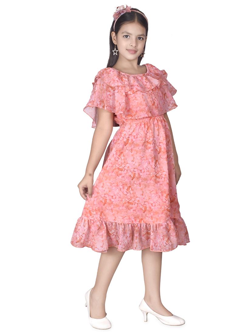 pink floral frock - 17539417 - Zoom Image - 2