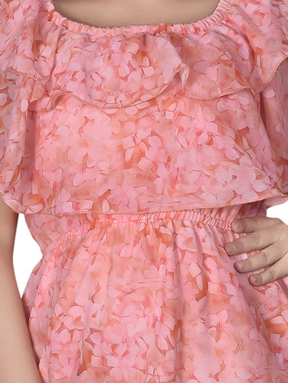 pink floral frock - 17539417 - Zoom Image - 4