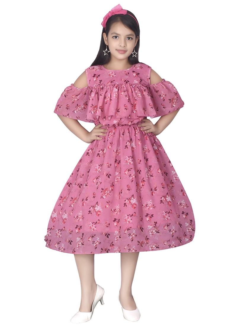 pink floral frock - 17539419 - Zoom Image - 1