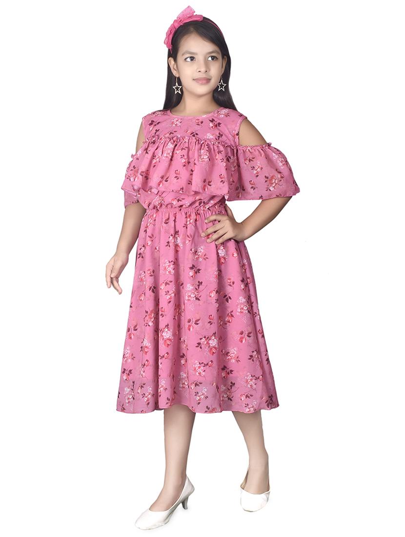 pink floral frock - 17539419 - Zoom Image - 2