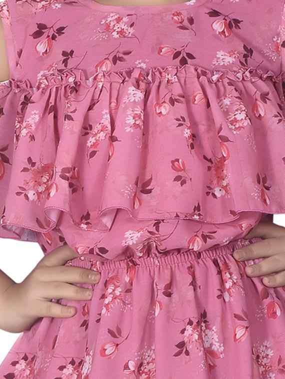 pink floral frock - 17539419 - Zoom Image - 4