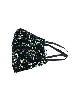 green cotton decorative women mask - 17539594 - Standard Image - 4