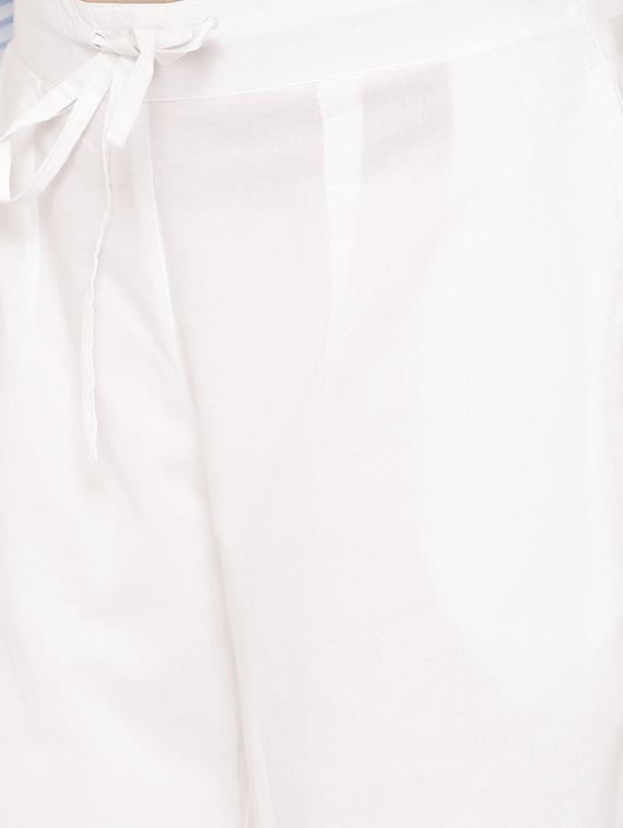 striped kurta palazzo set - 17539800 - Zoom Image - 5