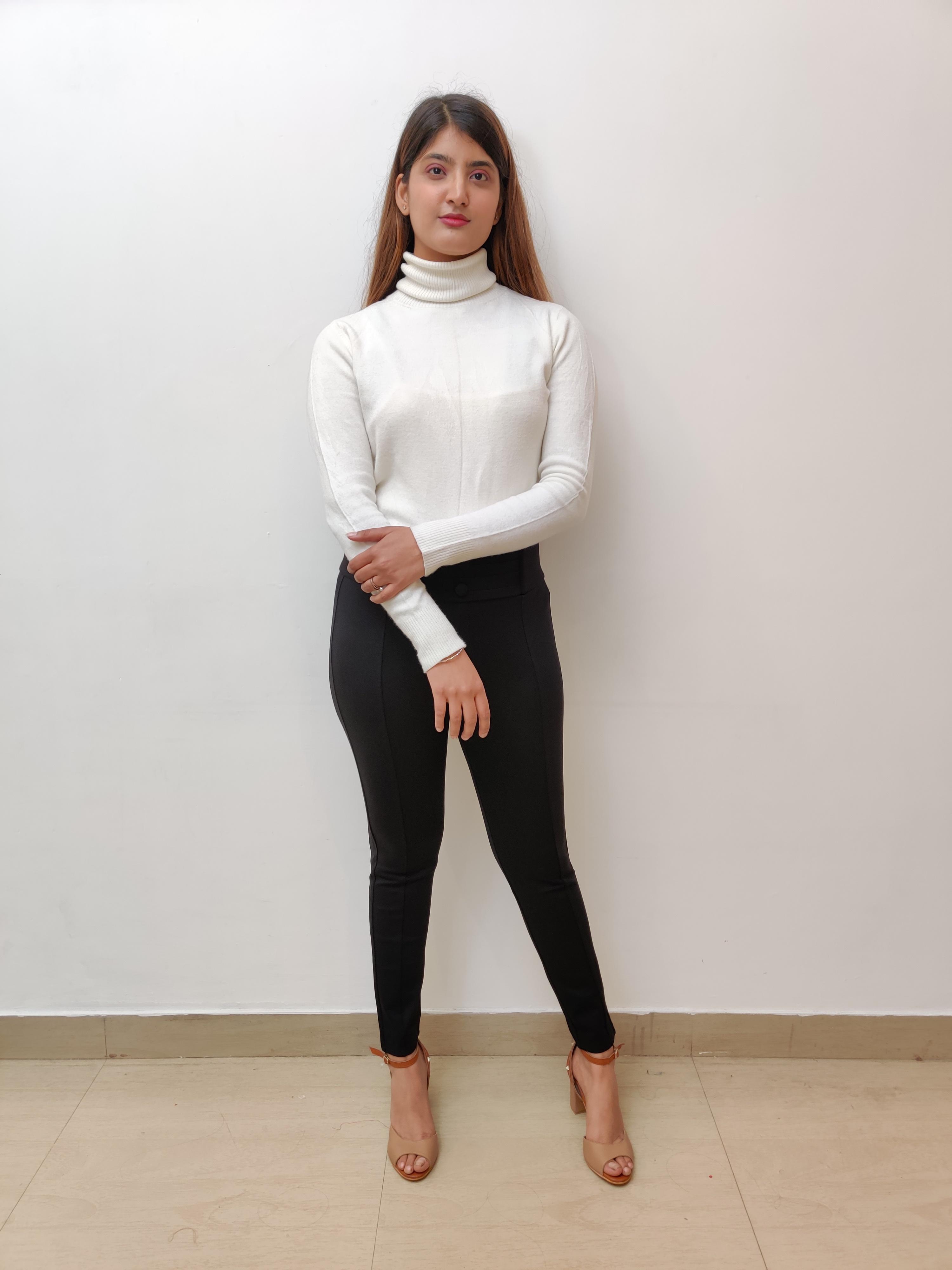 black solid jegging - 17540062 - Zoom Image - 1