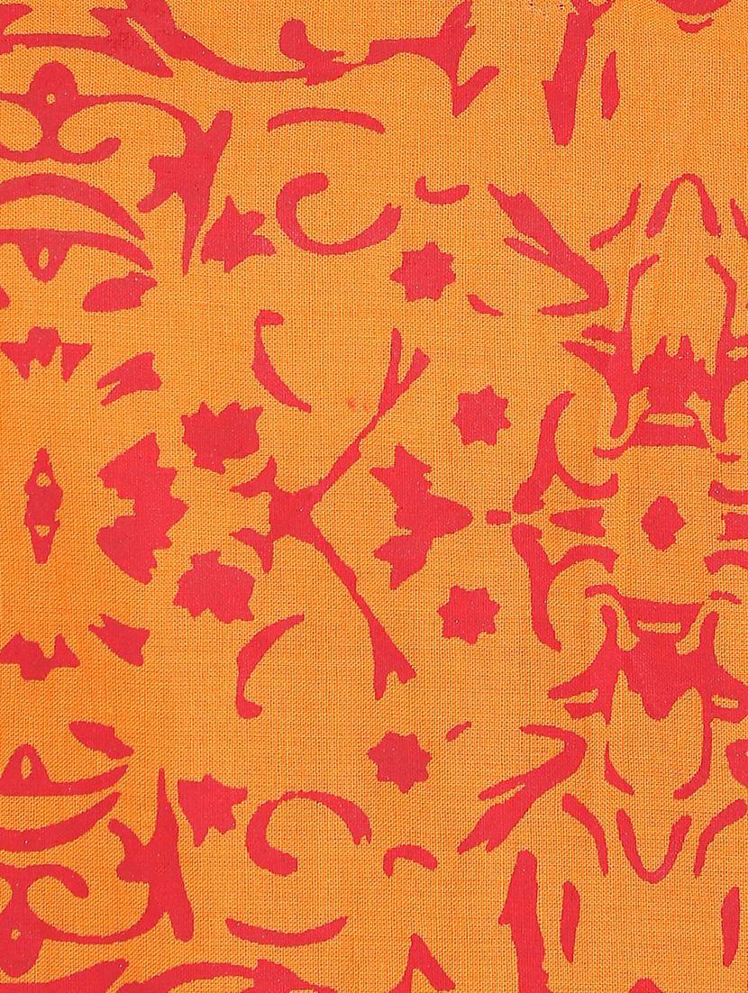 printed flared kurta - 17540125 - Zoom Image - 5