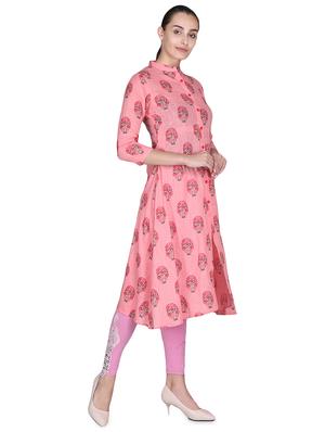 floral a-line kurta - 17540135 - Standard Image - 2
