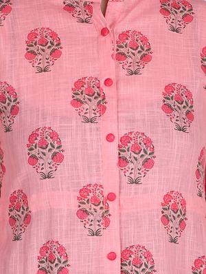 floral a-line kurta - 17540135 - Standard Image - 4