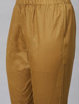 embroidered straight pant unstitched suit - 17540142 - Standard Image - 4