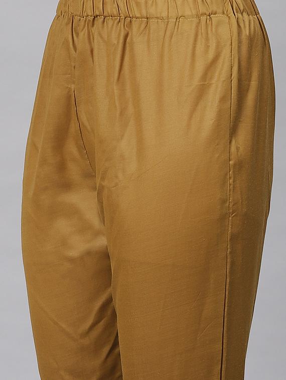 embroidered straight pant unstitched suit - 17540142 - Zoom Image - 4