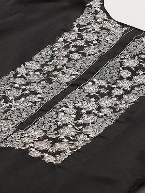 embroidered straight pant unstitched suit - 17540147 - Standard Image - 5