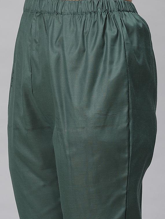 embroidered straight pant unstitched suit - 17540151 - Zoom Image - 4