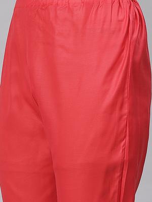 embroidered straight pant unstitched suit - 17540166 - Standard Image - 4